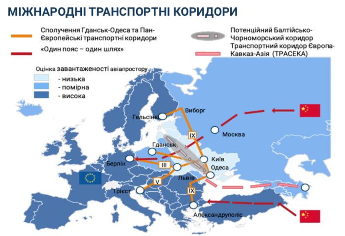 Карта украины 2030